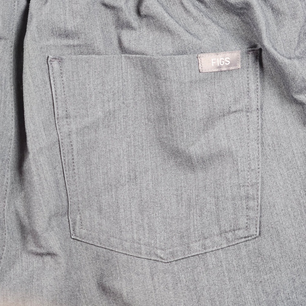 FIGS Zamora Jogger Scrub Pants Womens Medium Tall Gray Technical Collection - Picture 6 of 11